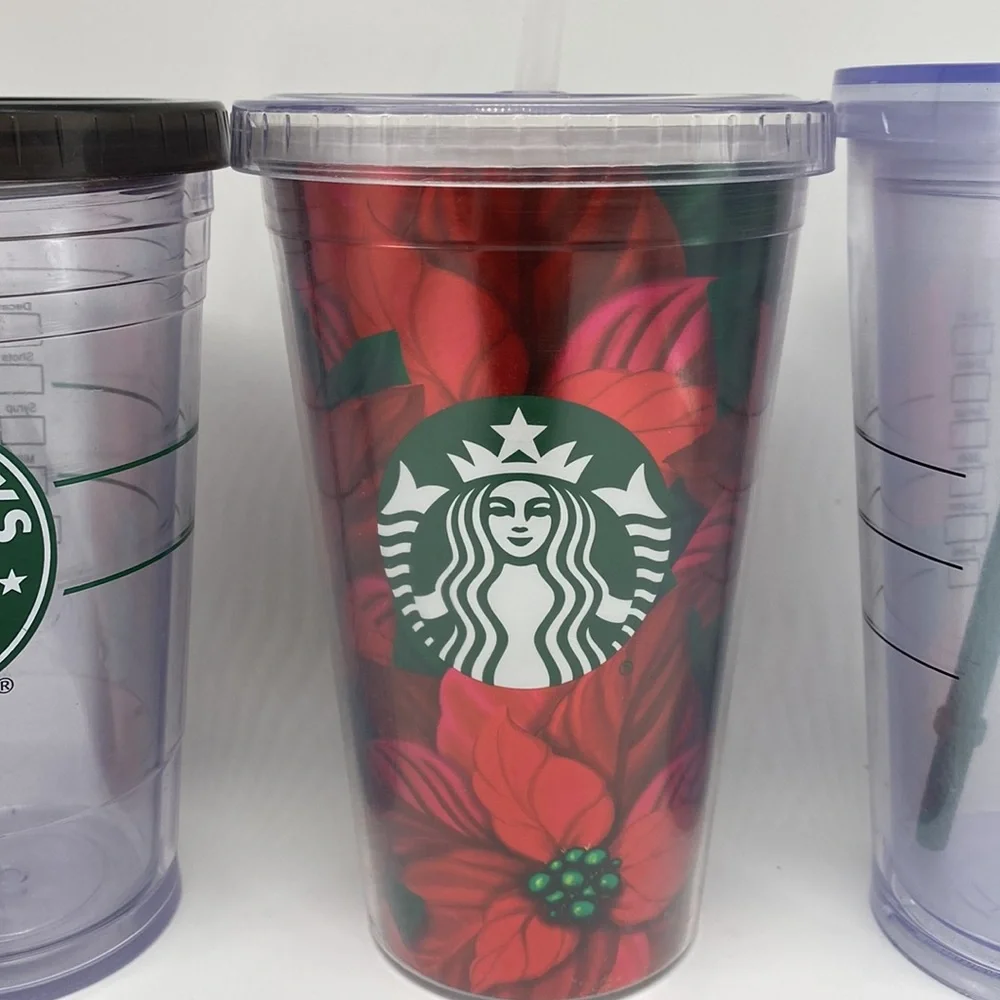Starbucks Beverage Set of 3 16 Oz Tumblers‎